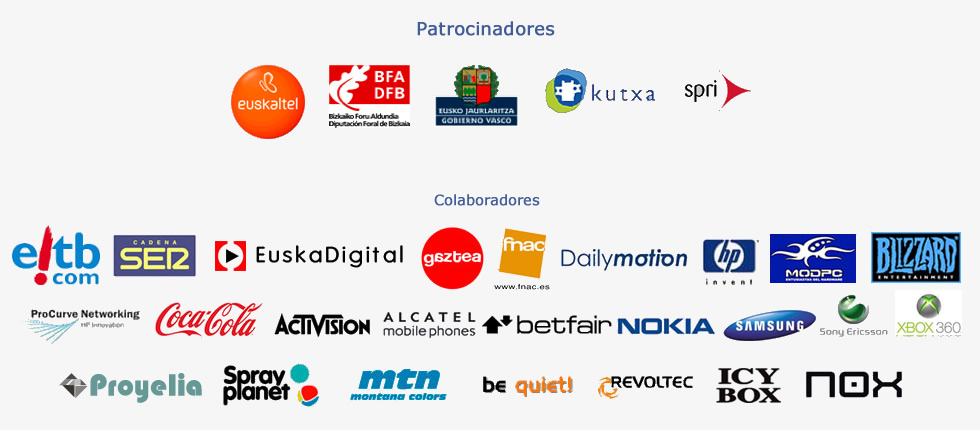 patrocinadores colaboradores euskal encounter 18