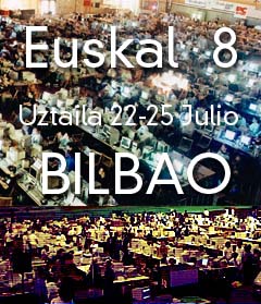 Euskal 8 - Uztaila 22-25 Julio - BILBAO
